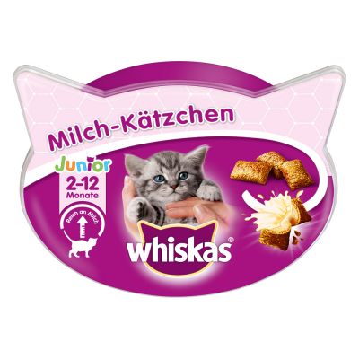 Whiskas Milch-Kätzchen - Sparpaket: 8 x 55 g