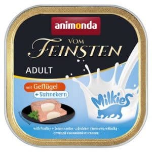 Megapack Animonda Vom Feinsten Adult Milkies 36 x 100 g  - mit Huhn & Joghurtkern