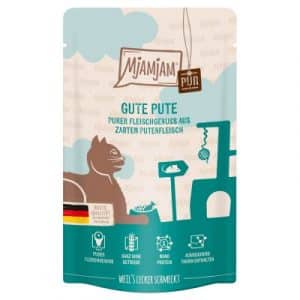 Sparpaket MjAMjAM Quetschie purer Fleischgenuss 24 x 125 g - gute Pute pur