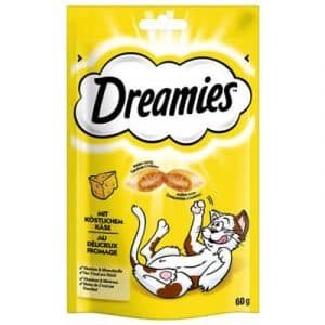 Sparpaket Dreamies Katzensnacks 55 / 60 / 180 g - Käse (6 x 60 g)