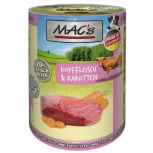 MAC's Adult 6 x 400 g - Kopffleisch & Karotte
