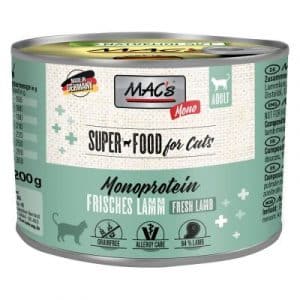 Sparpaket MAC´s Cat Mono Sensitive 12 x 200 g - Lamm