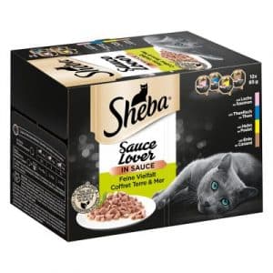 Megapack Sheba Varietäten Schälchen 24 x 85 g - Sauce Speciale