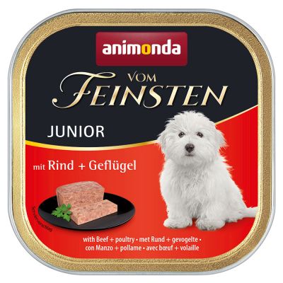 Animonda vom Feinsten Junior 6 x 150 g - Geflügel & Putenherzen
