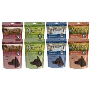 Chewies Fleischstreifen Mini Mixpaket - 8 x 70 g