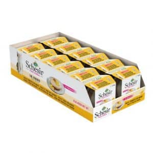 Sparpaket Schesir Petit Delice in Mousse 24 x 40 g - Huhn