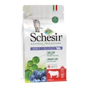 Schesir Natural Selection Adult mit Rind - Sparpaket: 2 x 1