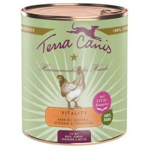 Sparpaket Terra Canis Vitality Menu 12 x 800 g - Huhn mit Kastanie