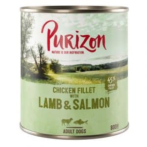 Purizon Adult 6 x 800 g  - Wild & Kaninchen mit Kürbis & Preiselbeere