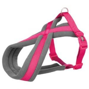 Trixie Premium Touren Geschirr fuchsia - Größe S–M: 40–70 cm Brustumfang