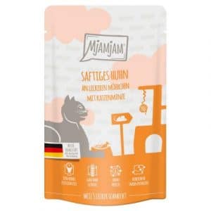 Sparpaket MjAMjAM Quetschie 24 x 125 g - leckeres Rind an gedämpftem Kürbis