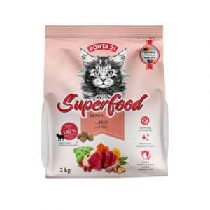 Porta 21 Superfood Menu 3 mit Rind - Sparpaket: 2 x 2 kg