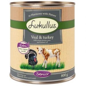 Lukullus Naturkost Senior Getreidefrei 6 x 400 g