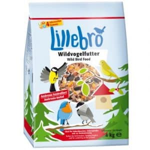 Lillebro Wildvogelfutter - 3 x 4 kg