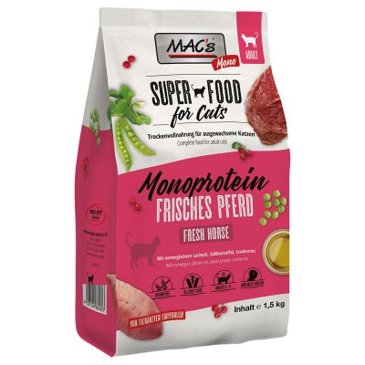 MAC's Superfood for Cats Adult Monoprotein Pferd - 1