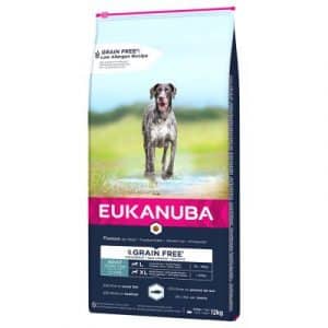 Eukanuba Grain Free Adult Large Dogs Lachs - Sparpaket: 2 x 3 kg