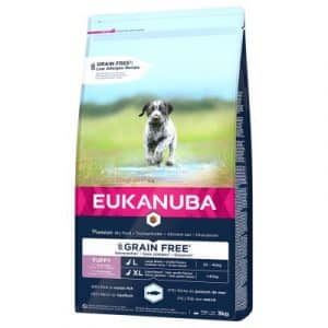 Eukanuba Grain Free Puppy Large Breed Lachs - 12 kg