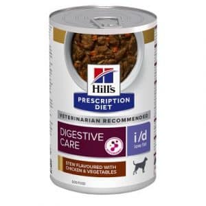 Hill's Prescription Diet i/d Low Fat Digestive Care Ragout für Hunde - 48 x 354 g