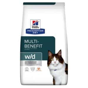 Hill's Prescription Diet w/d Multi-Benefit mit Huhn  - Sparpaket: 3 x 3 kg