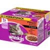 Megapack Whiskas 1+ Adult Frischebeutel 24 x 100 g - Geflügelauswahl in Gelee