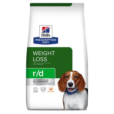 Hill's Prescription Diet r/d Weight Reduction mit Huhn - Sparpaket: 2 x 10 kg