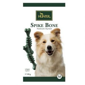 HUNTER Spike Bone Kausnack - 12 x 68 g (48 Stück)