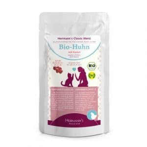 Herrmann's Bio-Menü 6 x 85 g - Bio Huhn mit Bio Kamut