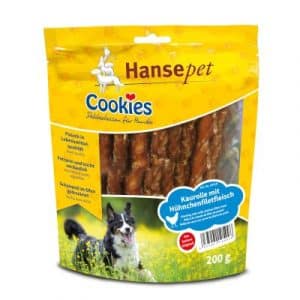 Cookies Delikatess Kaurolle mit Hühnchenfiletstreifen - 3 x 200 g