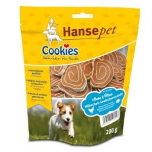 Mischpaket: 2 x 200 g Cookies Delikatess Fischvariationen - zwei verschiedene Sorten