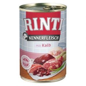 Sparpaket RINTI Kennerfleisch 24 x 400 g - Junior: Rind