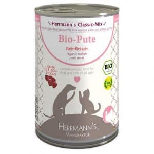 Herrmann´s Bio-Reinfleisch 6 x 400 g - Bio Pute Pur