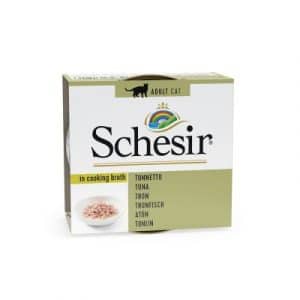 Sparpaket Schesir in Brühe 24 x 70 g - Mixpaket (3 Sorten)