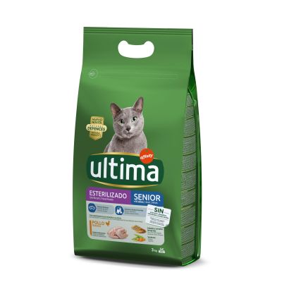 Ultima Cat Sterilized Senior - Sparpaket: 2 x 3 kg