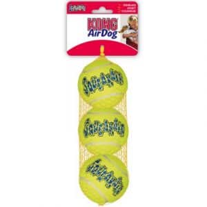 KONG Tennisbälle mit Quietscher - 2 x 3er Pack M im Sparset