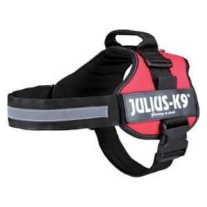 JULIUS-K9® Powergeschirr - rot - Größe Mini: 51 - 67 cm Brustumfang