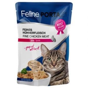 Feline Porta 21 Frischebeutel 6 x 100 g - Thunfisch mit Surimi (getreidefrei)