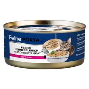 Feline Porta 21 6 x 156 g - Hühnerfleisch pur