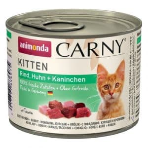 Sparpaket Animonda Carny Kitten 24 x 200 g - Baby-Paté