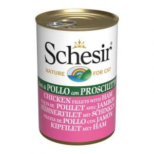 Sparpaket Schesir in Gelee 12 x 140 g - Kitten Thunfisch mit Aloe