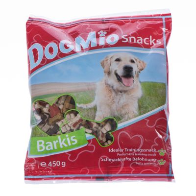 DogMio Barkis Trainingsleckerlis für Hunde - Sparpaket 3 x 450 g Nachfüllbeutel
