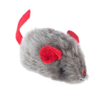 Katzenspielzeug Maus mit Katzenminze und Stimme - 1 Stück