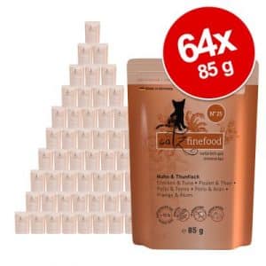 Sparpaket catz finefood 64 x 85 g - Lamm & Pferd