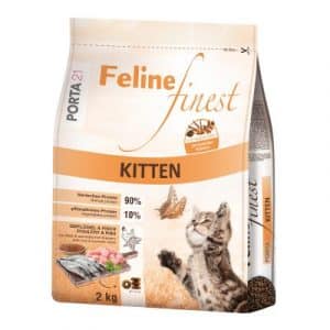 Porta 21 Feline Finest Kitten - Sparpaket: 2 x 2 kg