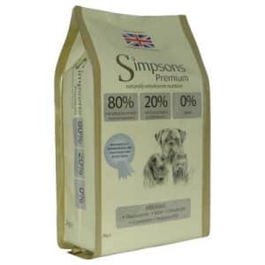 Simpsons Premium 80/20 Fleisch & Fisch - 12 kg