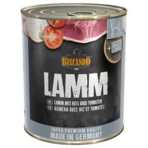 Sparpaket Belcando Super Premium 24 x 800 g - Lamm mit Reis & Tomate