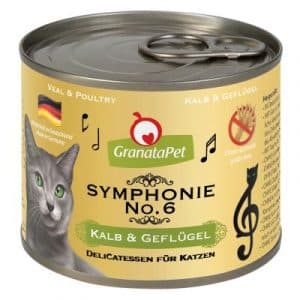 Sparpaket GranataPet Symphonie 12 x 200 g - Huhn pur