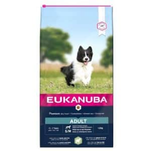 Eukanuba Adult Small / Medium Breed Lamm & Reis - Sparpaket: 2 x 12 kg
