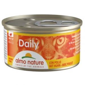 Almo Nature Daily Menu 6 x 85 g -  Häppchen mit Truthahn & Ente