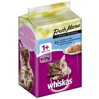 Whiskas Fresh Menue - 6 x 50 g Huhn