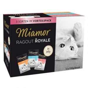 Miamor Ragout Royale - gemischtes Paket - 12 x 100 g Soße (4 Sorten)